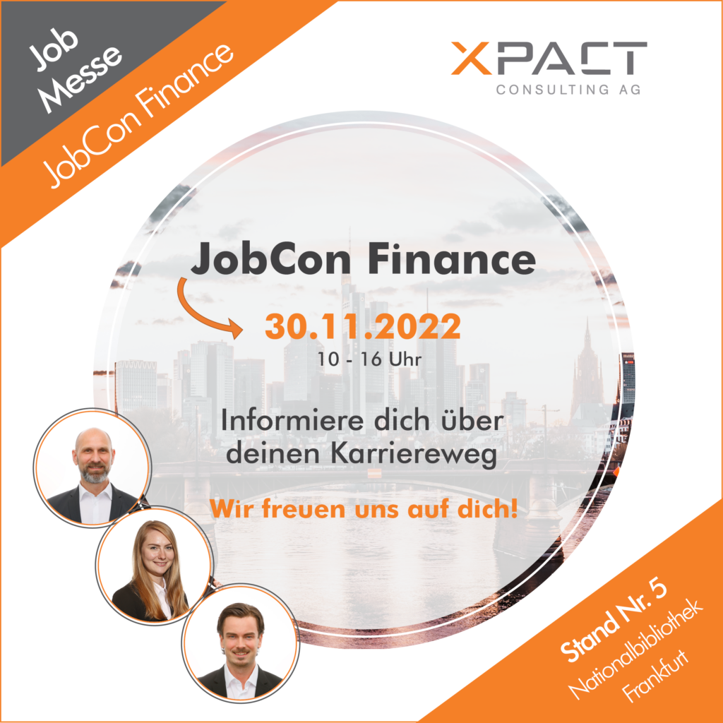 Die Karrieremesse JobCon Finance 2022 – Sei dabei und triff‘ uns in der Nationalbibliothek Frankfurt
